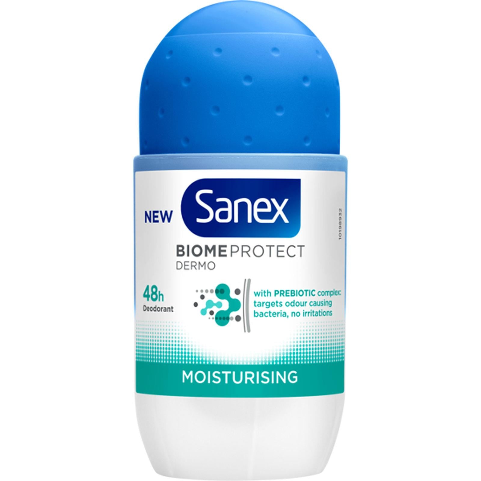 Sanex Roll On Biome Protect Moisturising 50ml Sanex Roll On Biome Protect Moisturising 50ml